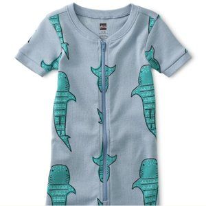 NEW Tea Collection Baby Boy Shark Pajamas Size 18-24mos (NWT)